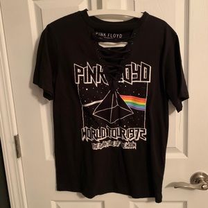 Pink Floyd V neck top